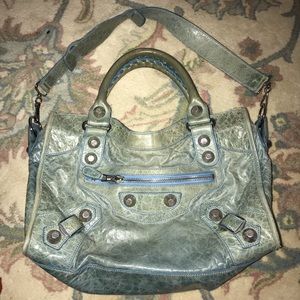 Authentic Balenciaga Classic Leather City Bag